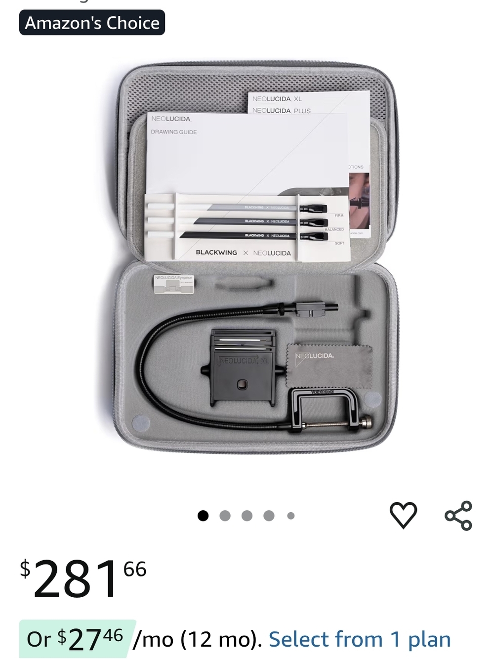 NEOLUCIDA Drawing Aid Kit in Light Gray